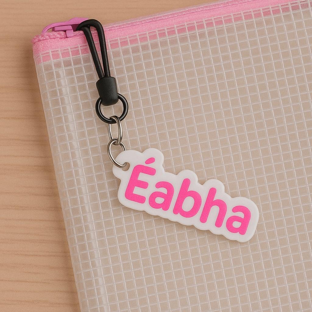 Custom 3D Printed Name Tag Girls - 3 piece Bundle