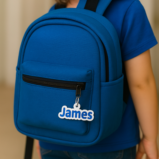 Bag tag personalised